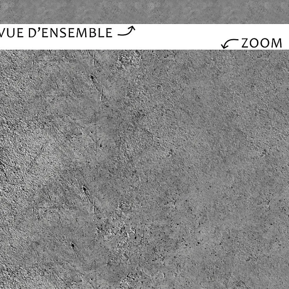 Lot de 25 Plinthes PVC Couleur Béton - - H8 x L200 cm Profondeur 14 mm-99Deco New