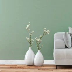 99Deco Lot de 10 Plinthes PVC Couleur Béton - - H8 x L100 cm Profondeur 14 mm