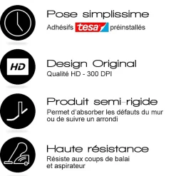 Lot de 25 Plinthes PVC Couleur Bois - - H8 x L200 cm Profondeur 14 mm-99Deco Online