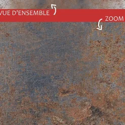 99Deco Lot de 10 Plinthes PVC Couleur Métal - - H8 x L100 cm Profondeur 14 mm