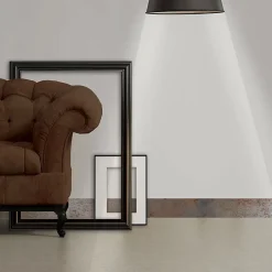 99Deco Lot de 10 Plinthes PVC Couleur Métal - - H8 x L100 cm Profondeur 14 mm