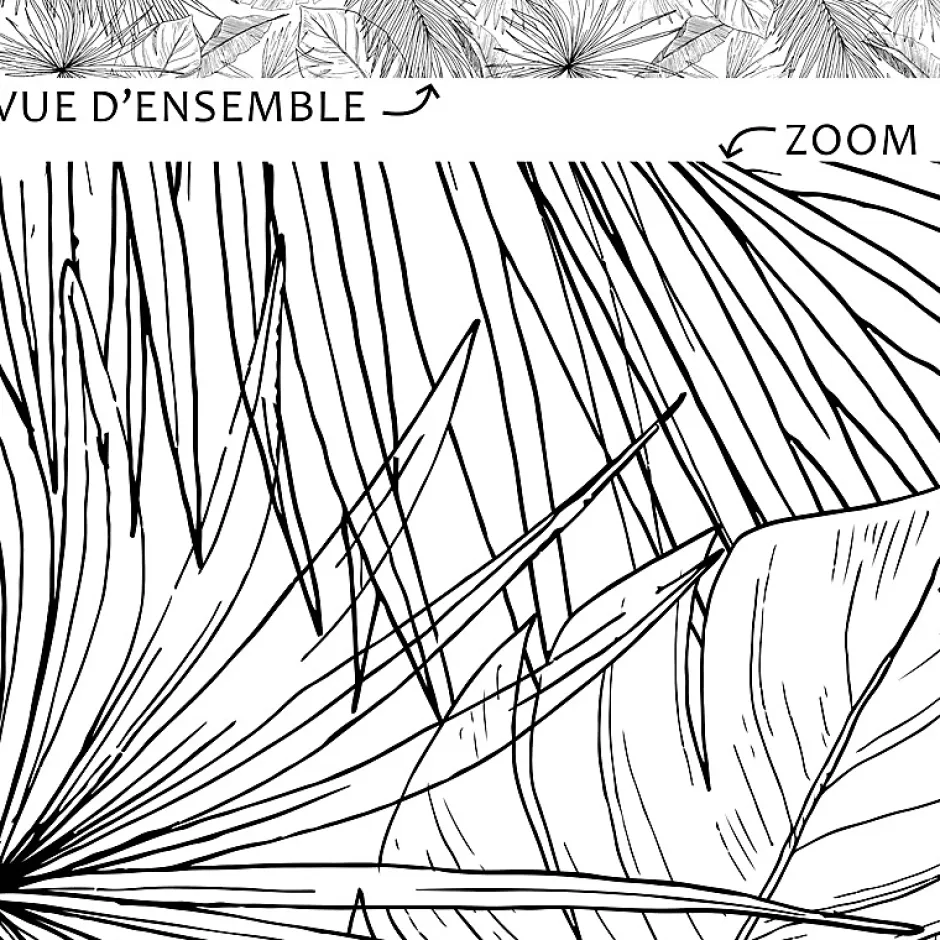 Lot de 10 Plinthes PVC Floral Noire - - H8 x L100 cm Profondeur 14 mm-99Deco