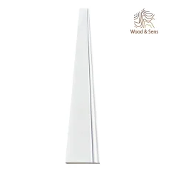 Lot de 5 Plinthes Style Prépeint MDF, L.2,44 m x l.14,8 cm x Ep.16 mm-Wood&Sens Clearance