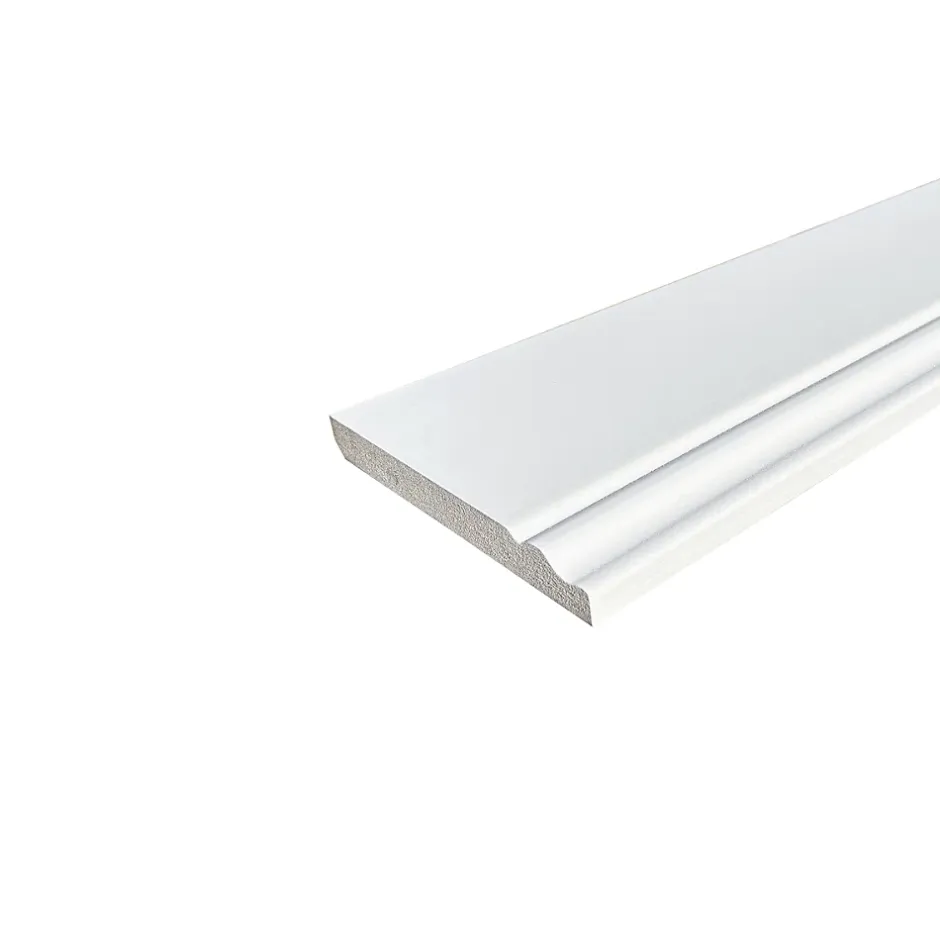 Lot de 5 Plinthes Style Prépeint MDF, L.2,44 m x l.10,8 cm x Ep.14 mm-Wood&Sens Sale