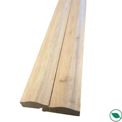 Lot de 2 profils de finition chêne pour panneau Dune 2500 x 25/32x14 mm /-Forestea Hot