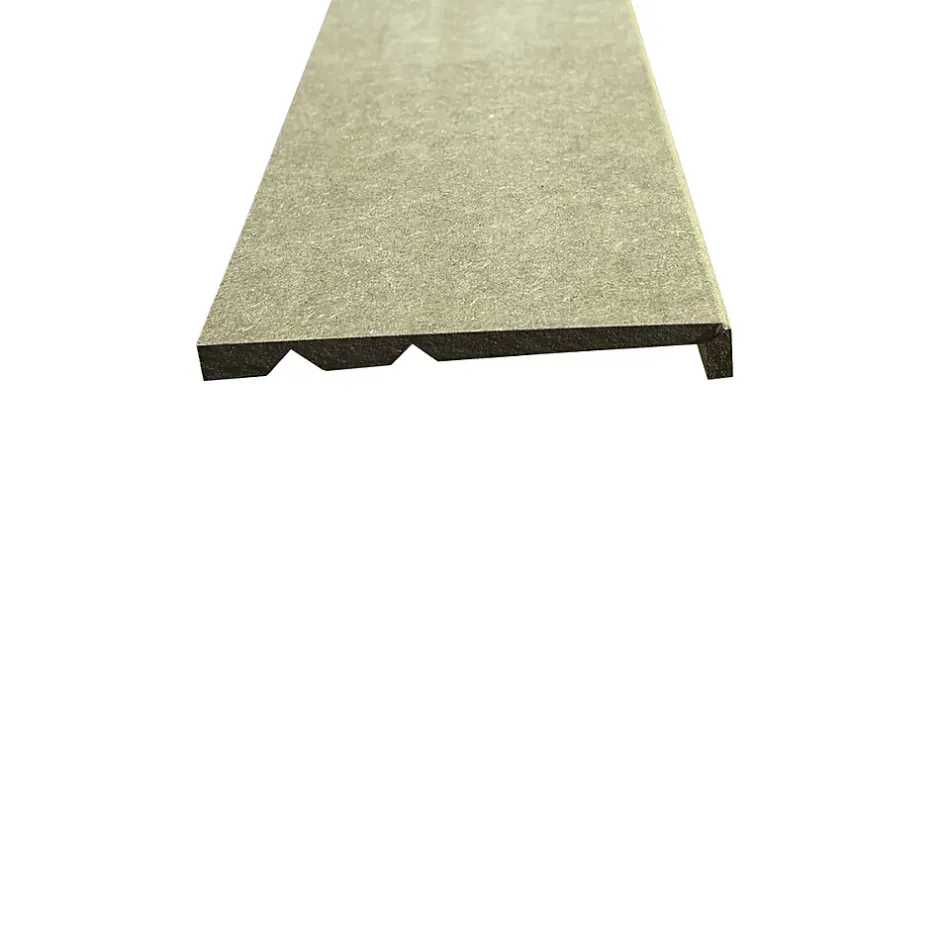 Wood&Sens Lot de 6 Surplinthes MDF Hydrofuge, L.2.44 m x H.13.1 cm, Ep.22 mm