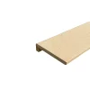 Lot de 6 Surplinthes MDF, L.2.44 m x H.12.8 cm, Ep.22 mm-Wood&Sens