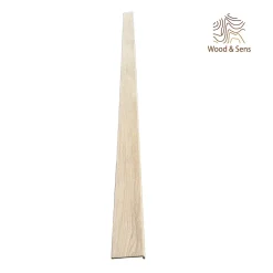 Lot de 5 Surplinthes MDF Plaquées Chêne, L.2.23 m x H.9.2 cm, Ep.20 mm-Wood&Sens Discount