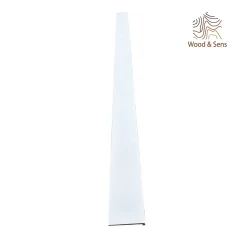 Lot de 6 Surplinthes MDF Prépeint Blanc, L.2.44 m x H.12.8 cm, Ep.22 mm-Wood&Sens Sale