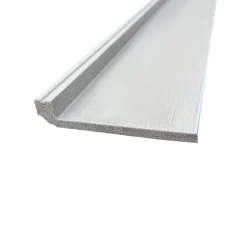 Wood&Sens Lot de 8 Surplinthes Style Polymère, L.240 cm x H.12,4 cm, Ep.23 mm