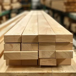 Lot de 4 tasseaux en hetre massif 32x40 mm Longueur 1 m-Ad Lyon Groupe Clearance