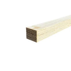 Wood&Sens Lot de 9 Tasseaux LVL Contrecollé SAPIN, L.2,40 m x l.4,8 cm x Ep.42 mm