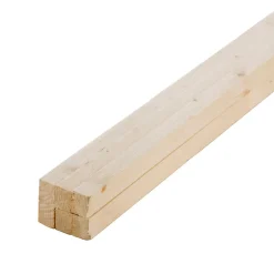 Lot de 6 tasseaux sapin brut 2400 x 38 x 25 mm-Forestea Outlet