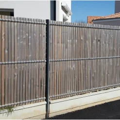 Lot de 9 Tasseaux Sapin Traité marron, L.2,40 m x l.5,75 cm x Ep.35 mm-Wood&Sens New