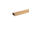 Wood&Sens Lot de 10 Tasseaux Triangulaires Sapin Traité marron, L.2,50 m x l.2,37 cm x Ep.9,3 mm