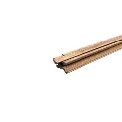Wood&Sens Lot de 10 Tasseaux Triangulaires Sapin Traité marron, L.2,50 m x l.2,37 cm x Ep.9,3 mm