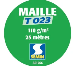 Lot de 2 toiles de verre - motif maille - rouleau 25 x 1 m-Semin Online