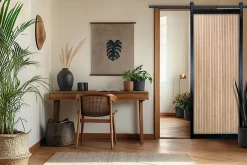 Skylab Lot porte Univers 204 x 83 x 4 cm + rail rustique