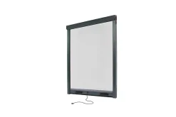 Avosdim Lot Stores Moustiquaire ALU recoupable - x2 - L80 x H130cm - Gris Anthracite