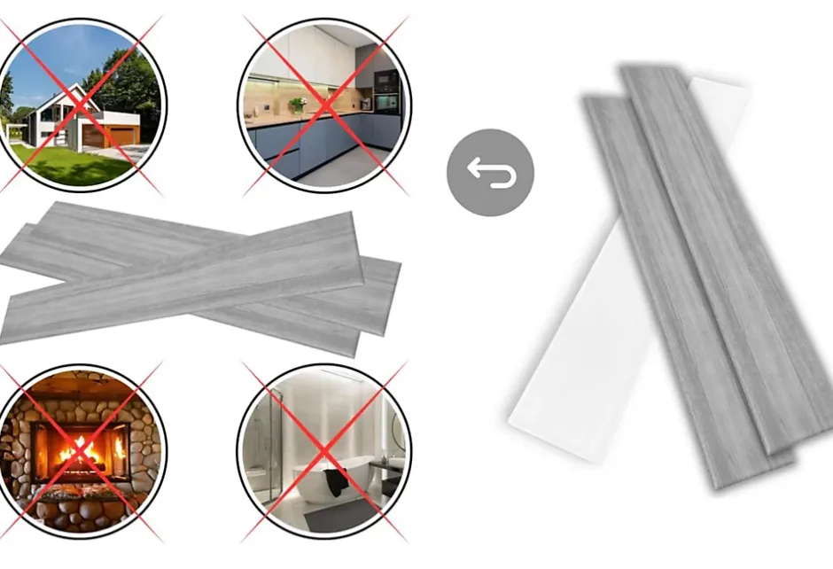 Ikhemalarka 20m² - 120 pièces de panneaux polystyrène, panneaux de plafond, panneaux muraux, décors, imitation pour plafonds - P020