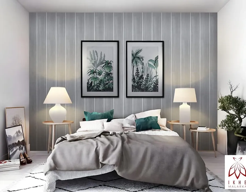 Ikhemalarka 20m² - 120 pièces de panneaux polystyrène, panneaux de plafond, panneaux muraux, décors, imitation pour plafonds - P020