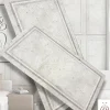 6m2 12 pièces Panneau mural 3D XPS polystyrène 100x50 cm Noir or effet béton, style cadre mural & plafond classique 120XL-Ikhemalarka Online