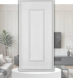 Ikhemalarka 6m2 12 pièces panneaux 3D en polystyrène Styrofoam XPS, panneaux de plafond & muraux 3D, décors, 100x50cm épaisseur 3mm Rahmen Wh