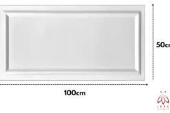 Ikhemalarka 6m2 12 pièces panneaux 3D en polystyrène Styrofoam XPS, panneaux de plafond & muraux 3D, décors, 100x50cm épaisseur 3mm RahVT