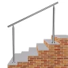 AICA Sanitaire Main courante 1.5 m argent inox 201 fixation sol mur escaliers rampes intérieur extérieur by Aica