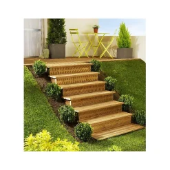 Jouplast Marche escalier extérieur modulable Modulesca 20 cm -