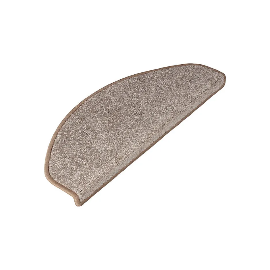 Marchettes d'escalier antidérapantes Sécuriser Vos marches Beige 23,5 x 65 cm Demi-circulaire-Floordirekt Hot