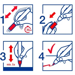 Marqueur rénovateur de joints - cuisine et salles de bains e-8200-Edding Best