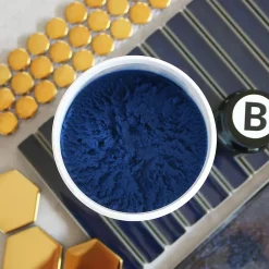 Ilcom Mastic époxy bi-composant pour le remplissage des joints - Bleu cobalt - 3Kg