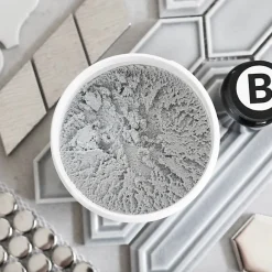 Mastic époxy bi-composant pour le remplissage des joints - Agent métallique - 3Kg-Ilcom New