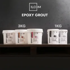 Mastic époxy bi-composant pour le remplissage des joints - Cuivre métallique - 1Kg-Ilcom Best