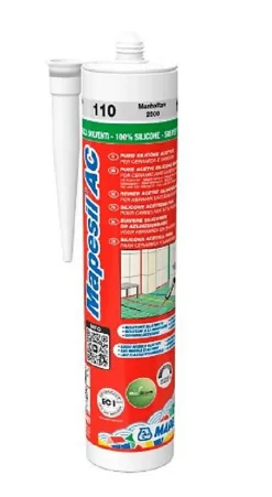 Mapei Mastic silicone MAPESIL AC - Coloris: 131 Vanille