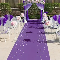 Décoweb Moquette - Stand Event - Aubergine - 2 m x 10 ml