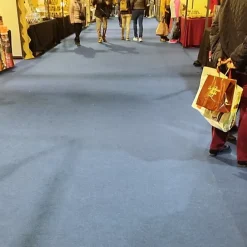 Moquette - Stand Event - Bleu gris - 2 m x 10 ml-Décoweb Hot