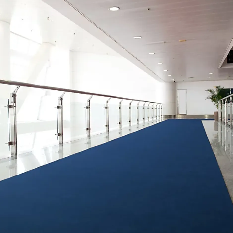 Décoweb Moquette - Stand Event - Bleu nuit - 2 m x 10 ml