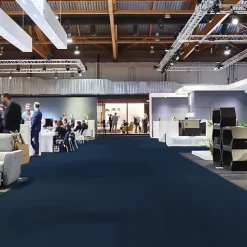 Décoweb Moquette - Stand Event - Bleu nuit - 2 m x 10 ml