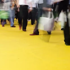 Moquette - Stand Event - Jaune - 2 m x 10 ml-Décoweb Online