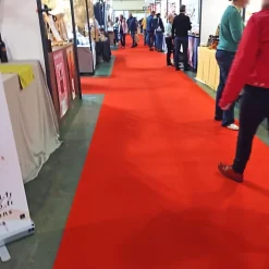 Décoweb Moquette - Stand Event - Orange sanguine - 2 m x 10 ml