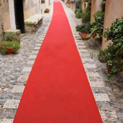 Moquette - Stand Event - Rouge vif - 2 m x 30 ml-Décoweb Hot