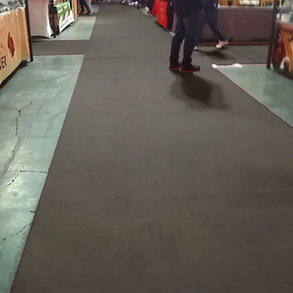 Moquette - Stand Event - Taupe - 2 m x 10 ml-Décoweb Best