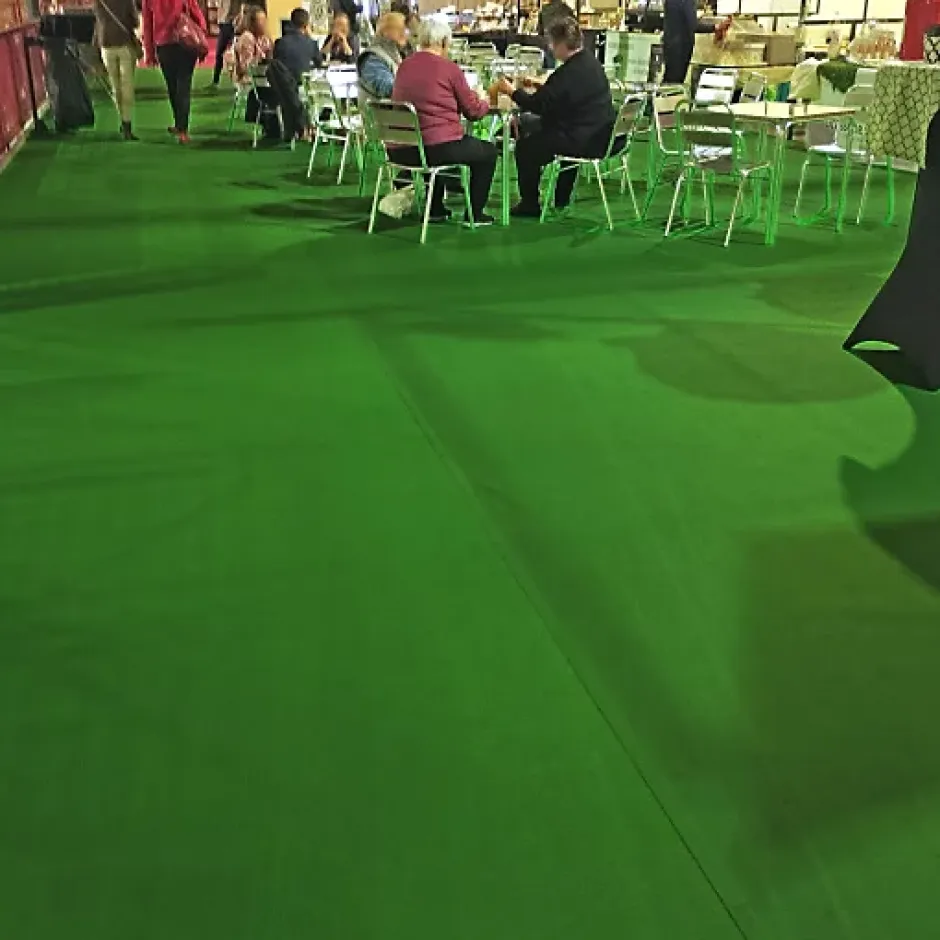 Moquette - Stand Event - Vert olive - 2 m x 30 ml-Décoweb Clearance