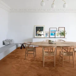 Moquette chambre - Lumicolor - Rouille terracotta - Rouleau de 5m x 24m-Décoweb Sale