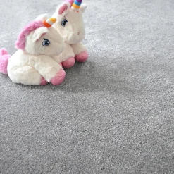 Décoweb Moquette chambre ou salon - Select - Gris - Rouleau de 4m x 7m