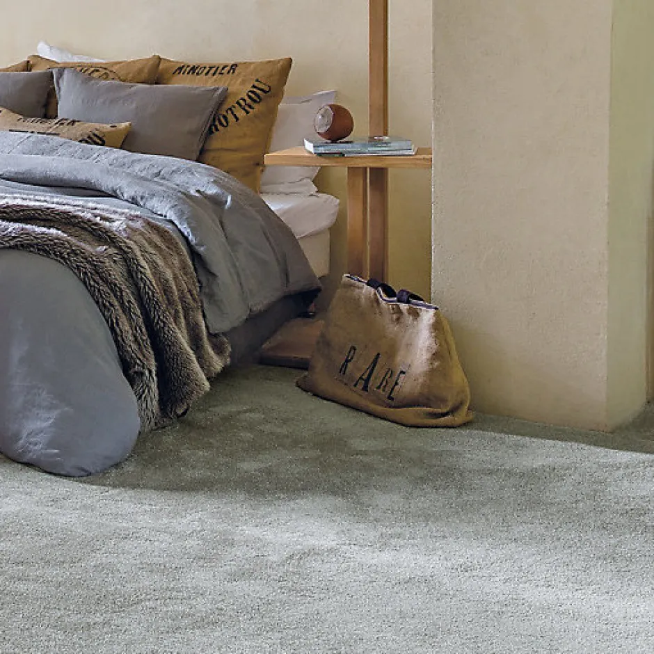 Moquette chambre ou salon - Select - Gris - Rouleau de 4m x 1m-Décoweb Hot