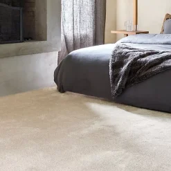 Décoweb Moquette chambre ou salon - Select - Ecru - Rouleau de 5m x 12m