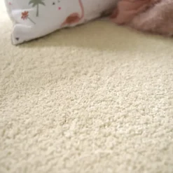 Décoweb Moquette chambre ou salon - Select - Beige clair - Rouleau de 4m x 4m